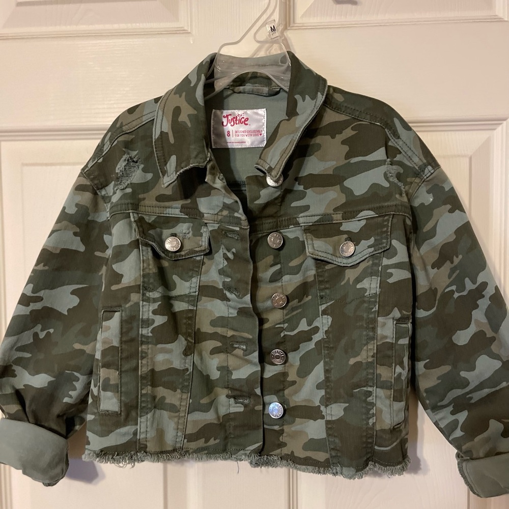 Camo Jean jacket